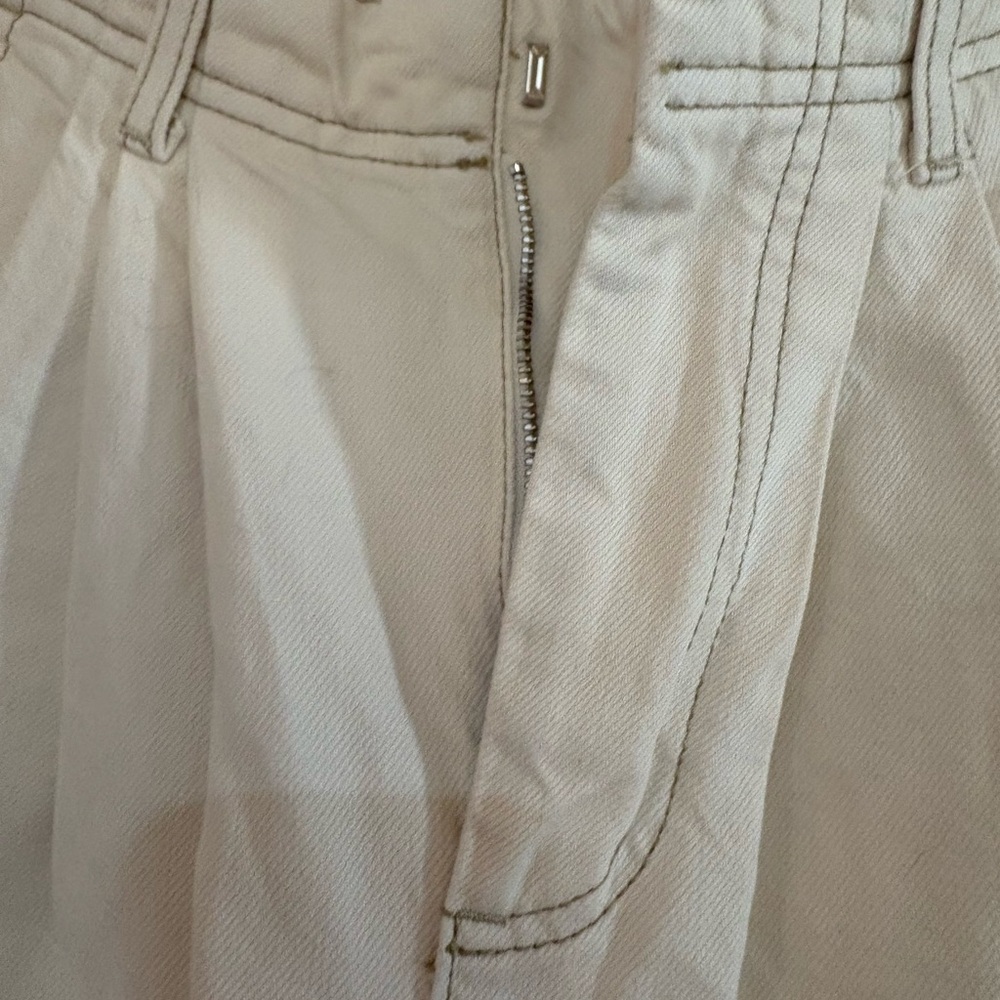 New with tags Free people Cream Wide-Leg Pants - Picture 4 of 5
